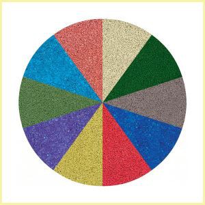 خرده خرده لاستیک سیاه و یا رنگارنگ برای چمن مصنوعی