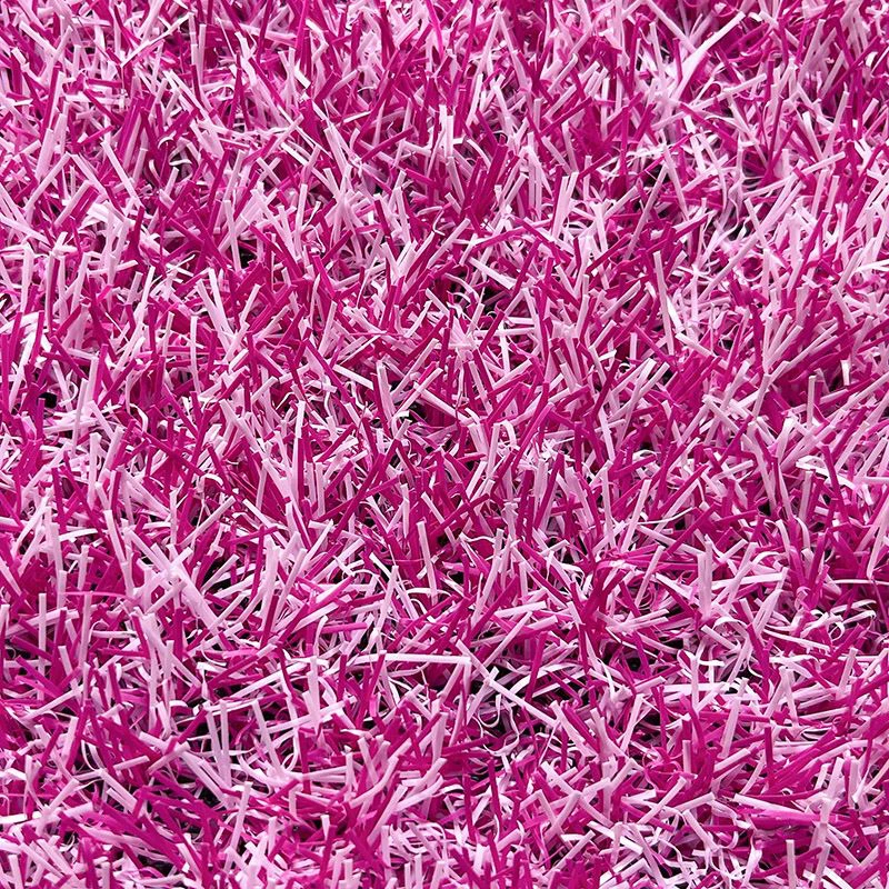 Special Color Turf Pink Artificial Grass For Decoration